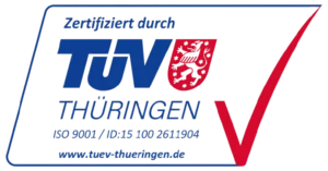 TÜV Thüringen ISO 9001 Zertifizierung